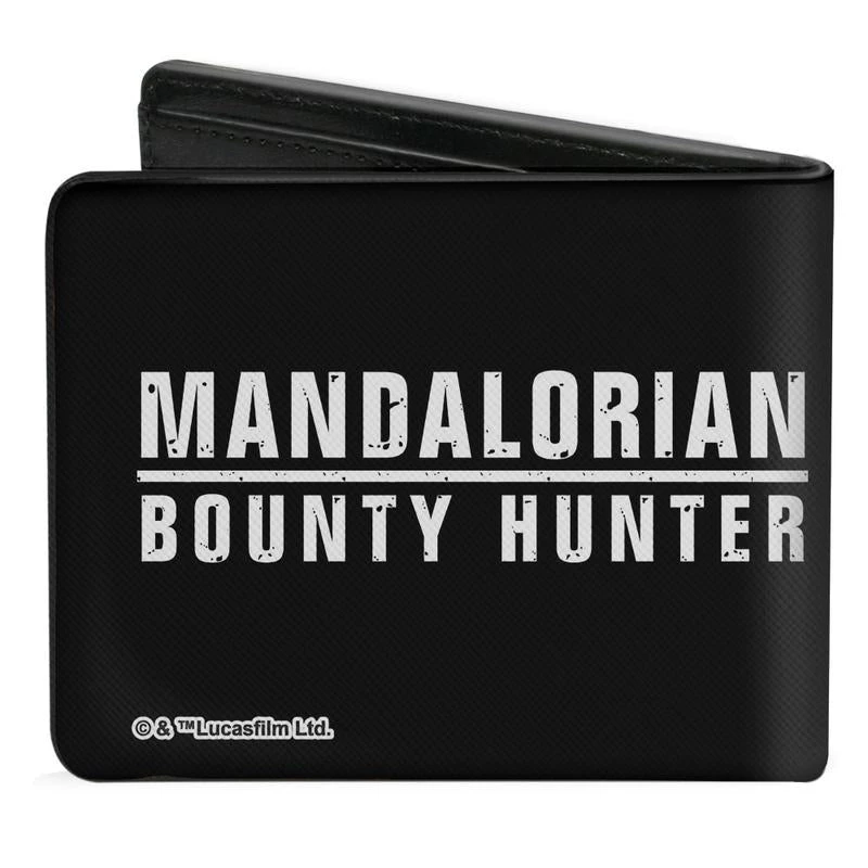 Buckle-Down Star Wars The Mandalorian Bounty Hunter Logo Full Bi-fold Wallet 5 Buckle-Down Star Wars The Mandalorian Bounty Hunter Logo Full Bi-fold Wallet