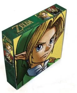 Pyramid America Zelda - Link & Ganondorf 6''x 6'' Canvas Set