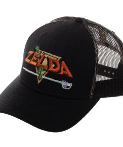 Bioworld The Legend Of Zelda - Precurved Bill Adult Trucker Hat Cap