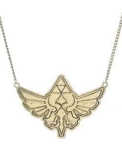 Bioworld Video Games The Legend Of Zelda Logo Necklace